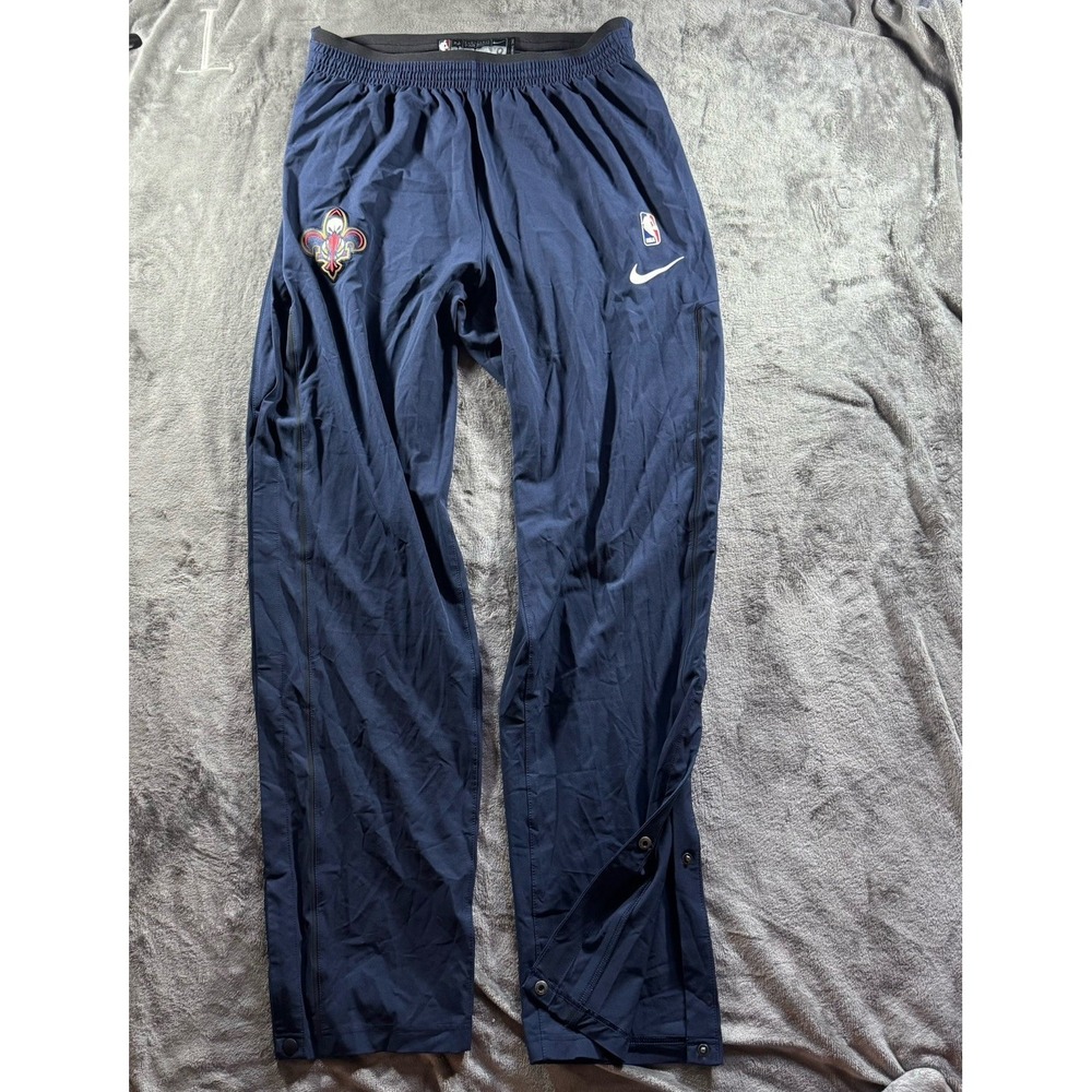 Nike New Orleans Pelicans Team‎ Issued Tearaway Pants #0 Mens XXLTT Extreme Tall - Picture 2 of 16